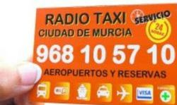 Taxi en Teletaxi Ciudad de Murcia.